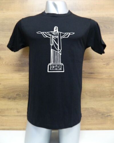 Camiseta Rio de Janeiro Cristo Redentor Copacabana Leblon Ipanema Flamengo